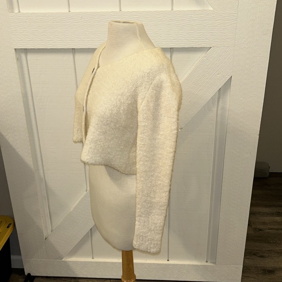 Oak + Fort Cream Cardigan - Picture 2 of 5